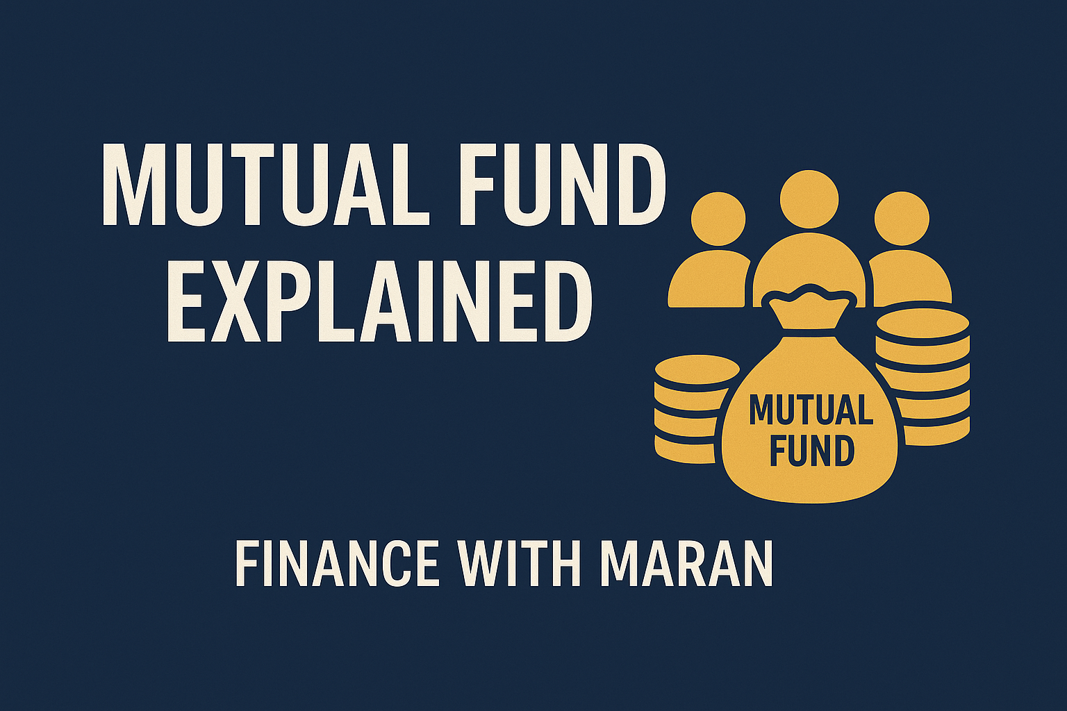 Mutual Fund என்றால் என்ன என்பதை விளக்கும் தமிழ் விளக்கப்படம்