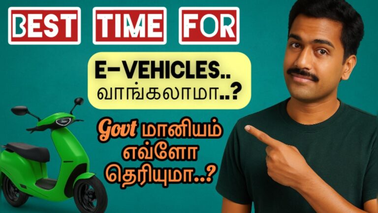 Best time to buy electric vehicle in Tamilnadu EV blog Tamil-English thumbnail