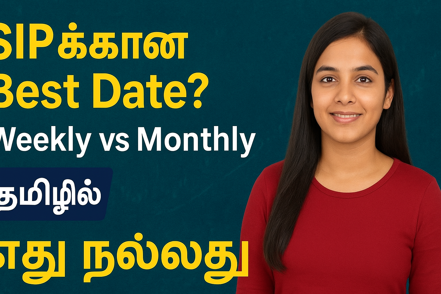 “SIPக்கு சரியான Date எது.? Weekly SIP vs Monthly SIP Comparison தமிழில்”