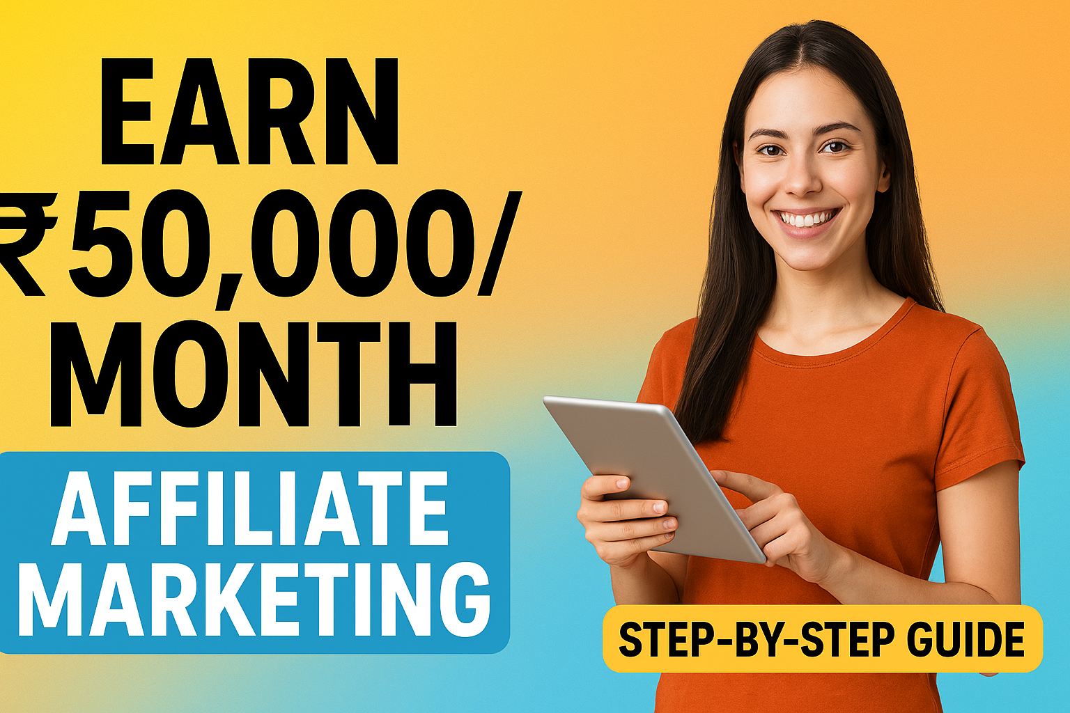 Affiliate Marketing மூலம் Monthly ₹50,000 எப்படி சம்பாதிக்கலாம்.? – தமிழில் முழு வழிகாட்டி